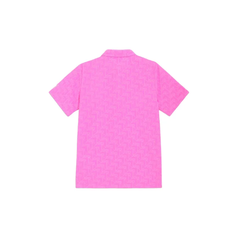 PUMA Polo Shirts Men Rose Red-1