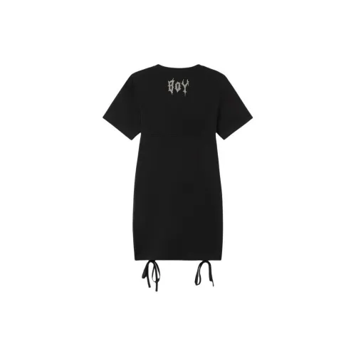 Boy London Short-Sleeved Dresses Women's Black