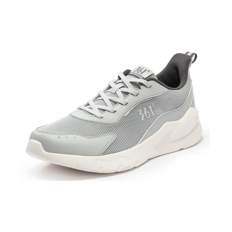 361° Blade Cushioning, Slip Resistant, Abrasion Resistant, Breathable Low Top Running Shoes Men's Photon Gray-1