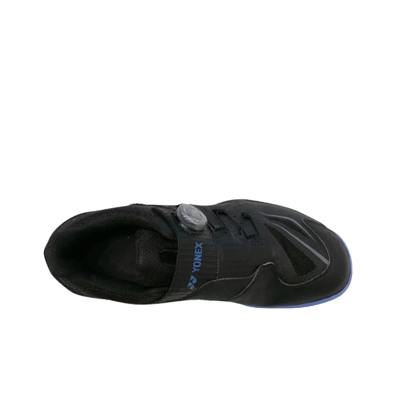 YONEX 88D 3 Cushioning Anti Slip And Wear Resistant Breathable Coverage Low Top Badminton Shoes Men's Black Purple-2