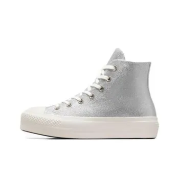 Converse Chuck Taylor All Star Lift Hi 'Silver' Women's
