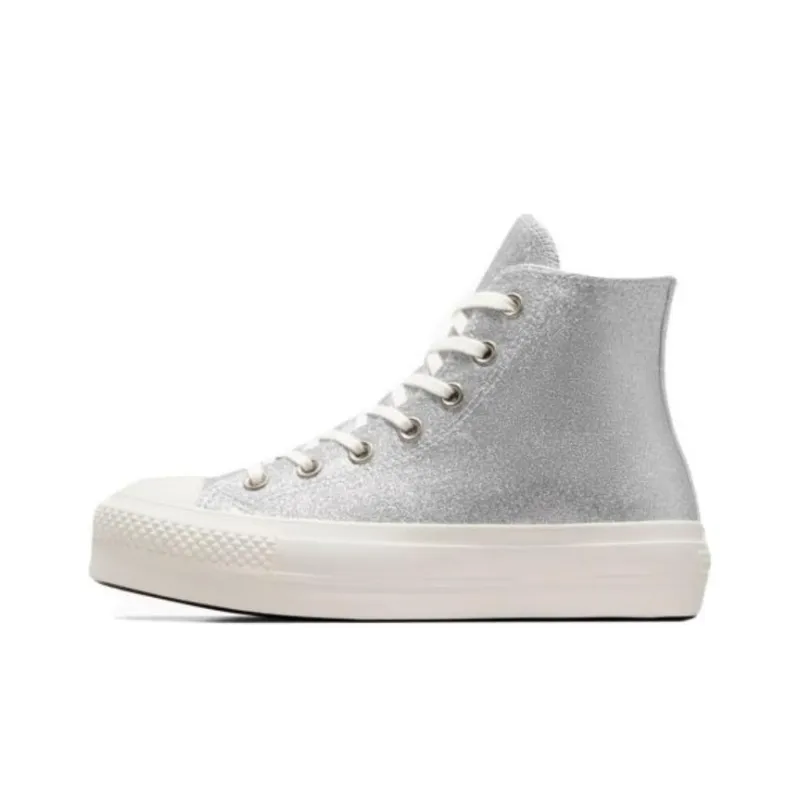 Converse Chuck Taylor All Star Lift Hi 'Silver' Women's-0