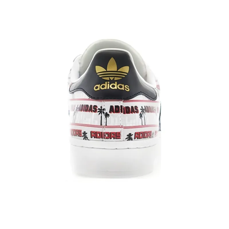 Adidas Originals Superstar Bearfoot X Nigo Shoes 'Palm Tree'-2