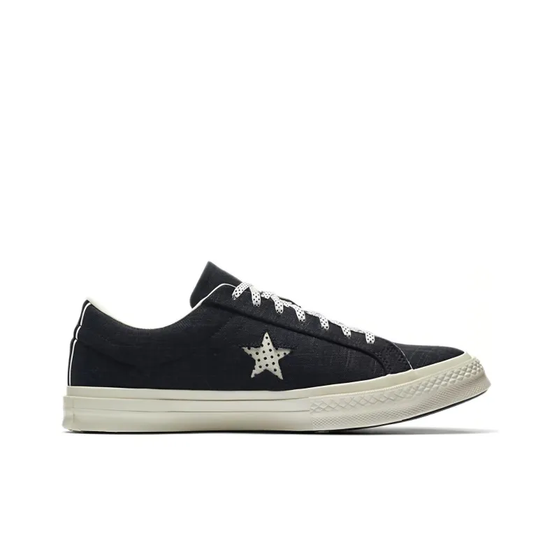Converse One Star Ox 'Black And White'-1