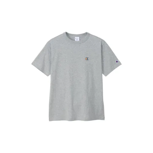 Champion T-Shirts Unisex Oxford Gray