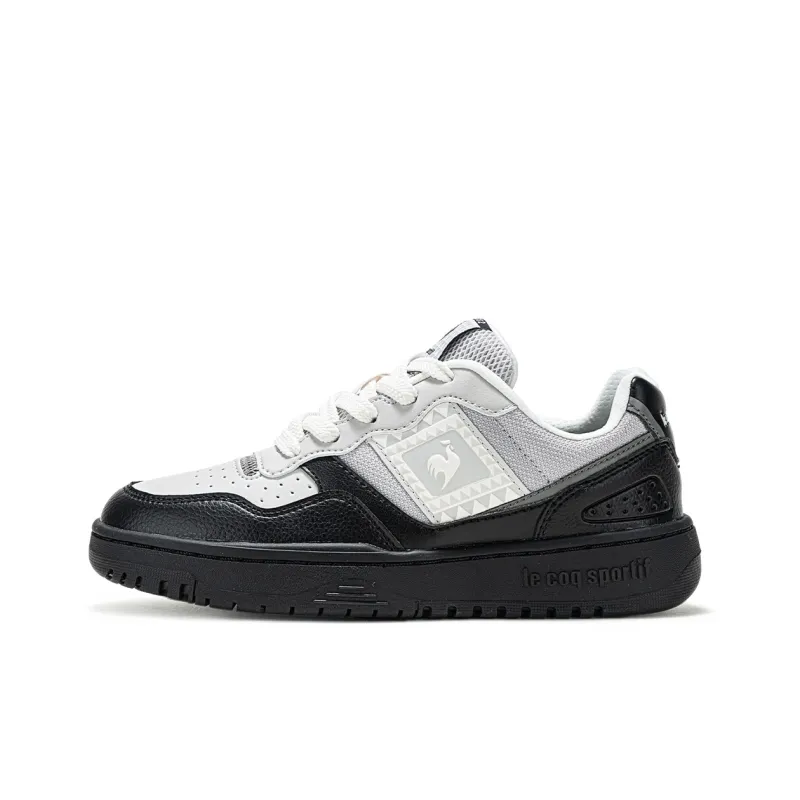 Le Coq Sportif Shock Absorbers With Slip Resistant And Abrasion Resistant Properties Low Top Tennis Shoes Women's-0