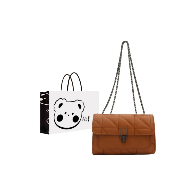 NX DOUGHNUT PU Portable Crossbody Bag, Shoulder Bag Women's Black/White/Brown/Khaki-9