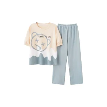 Mulong Family Pajama Set Women's White