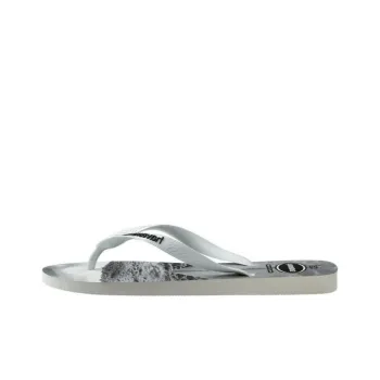 Havaianas Slip Resistant Flip Flops Unisex Black White Gray