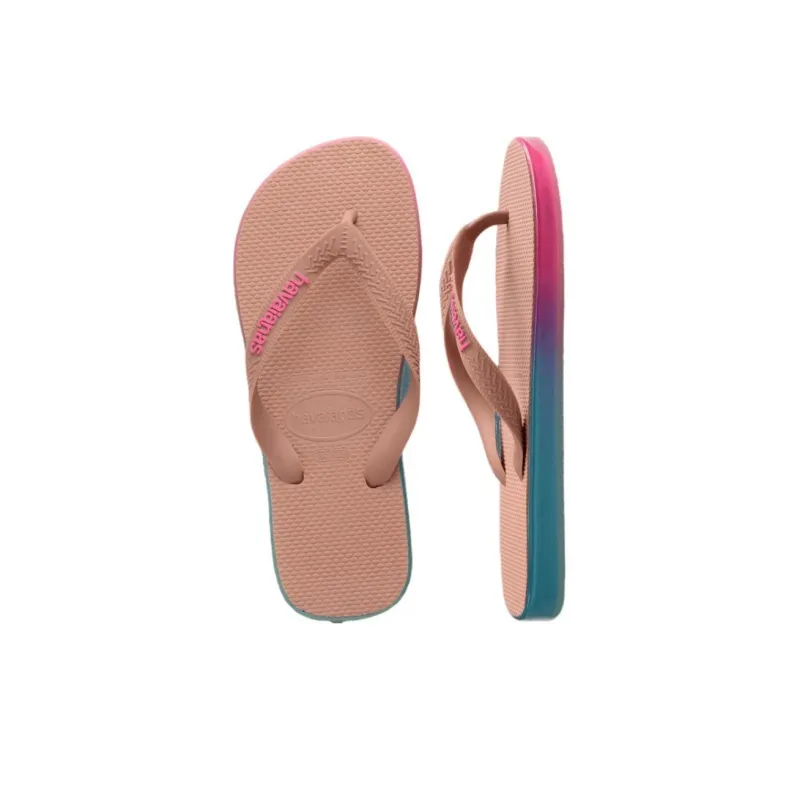 Havaianas Slip Resistant Flip Flops Men's Pink-4