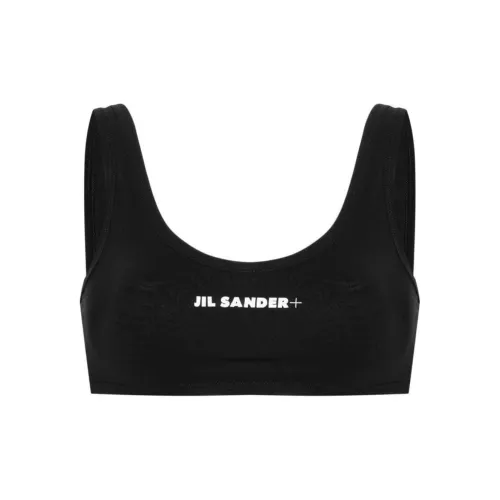 JIL SANDER Logo-print Bikini Top