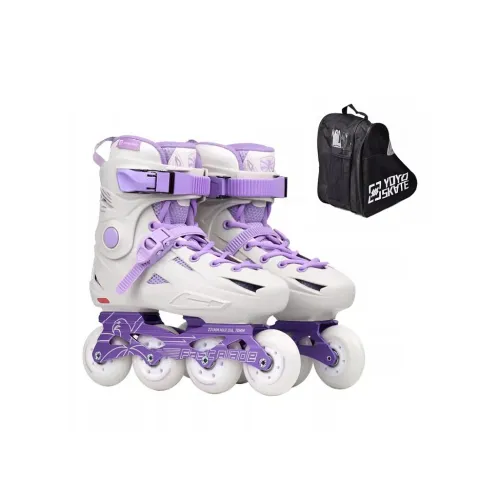 FLYING EAGLE Inline Skates Casual, Street Surfing, Commuting, Stylish Unisex Size 35 42 Purple Shoes+Shoulder Bag