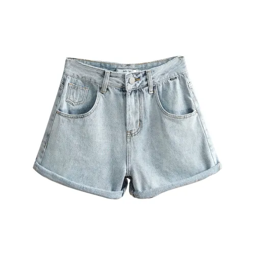 TOUCH Denim Shorts Women's Light Blue