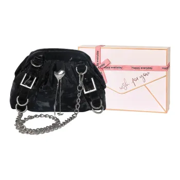 Kenghua Village PU Shoulder Bag Crossbody Bag Women's Extreme Night/Galaxy Stamp