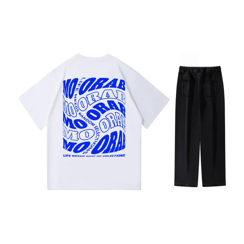 A.X.S.K x MOORAB Casual Sportswear Unisex-6