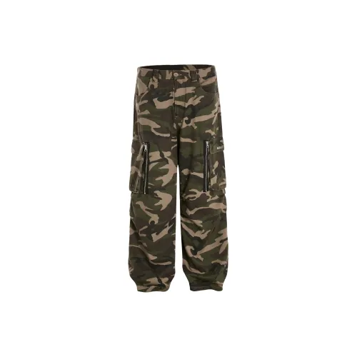 MADE EXTREME Casual Pants Unisex Camouflage