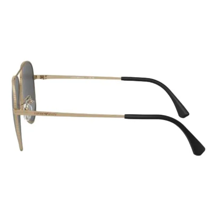 EMPORIO ARMANI Aviator Eyeglass Frames Men's Yellow-2