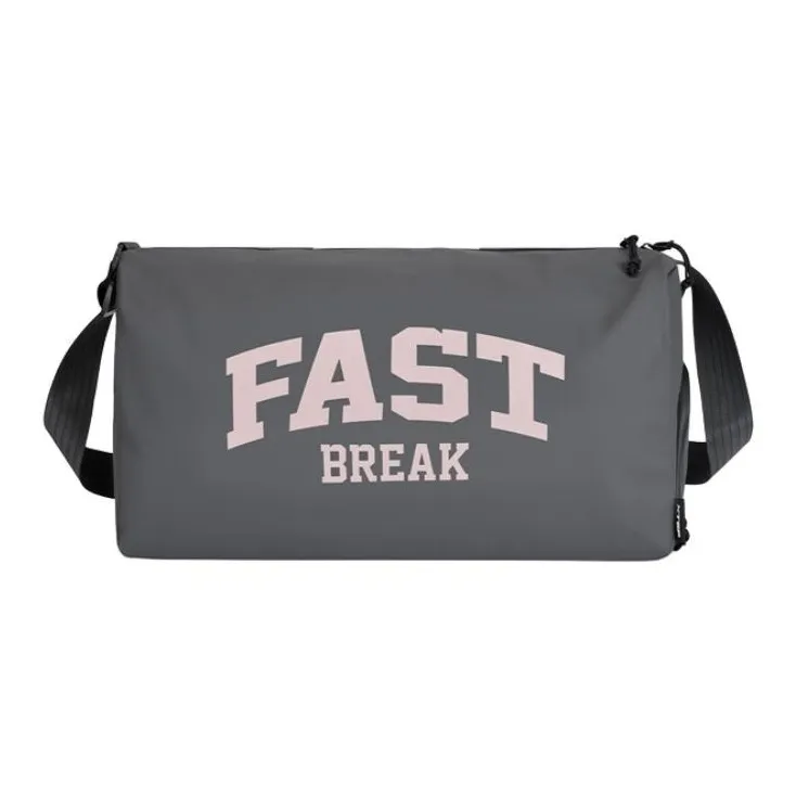 XTEP Fabric Shoulder Bag, Crossbody Bag Regular Unisex Dark Gray-0