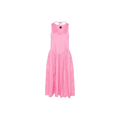 PINKO Sleeveless Dresses Women's Bubble Gum Pink Color