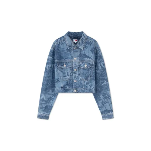 Tommy Hilfiger Denim Jackets Women's Denim Blue