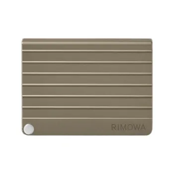 RIMOWA Original Kleinwaren Aluminum Card Case Titanium