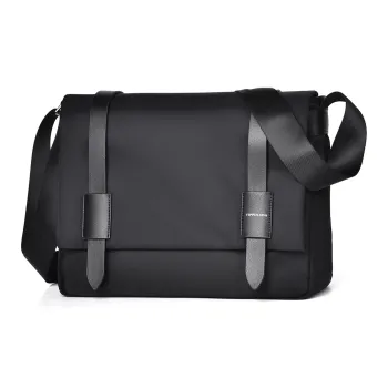 Slazenger Oxford Sports & Outdoors Messenger Bag Shoulder Bag Crossbody Bag Regular Men's Black/Green/Coffee