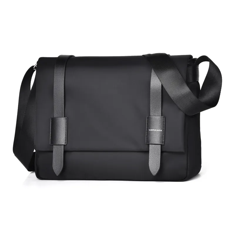 Slazenger Oxford Sports & Outdoors Messenger Bag Shoulder Bag Crossbody Bag Regular Men's Black/Green/Coffee-0