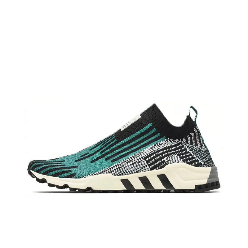 Adidas Eqt Support Sock Core Black Sub Green-0