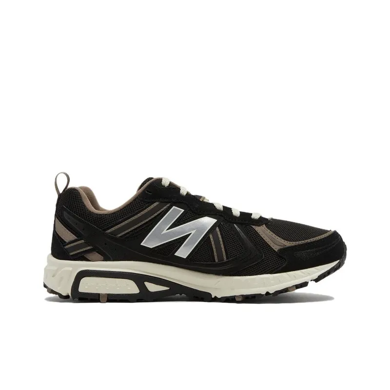 New Balance NB 410 Cushioning Anti-Slip And Wear-Resistant Coverage Low-Top Casual Running Shoes Unisex Beige Black-1