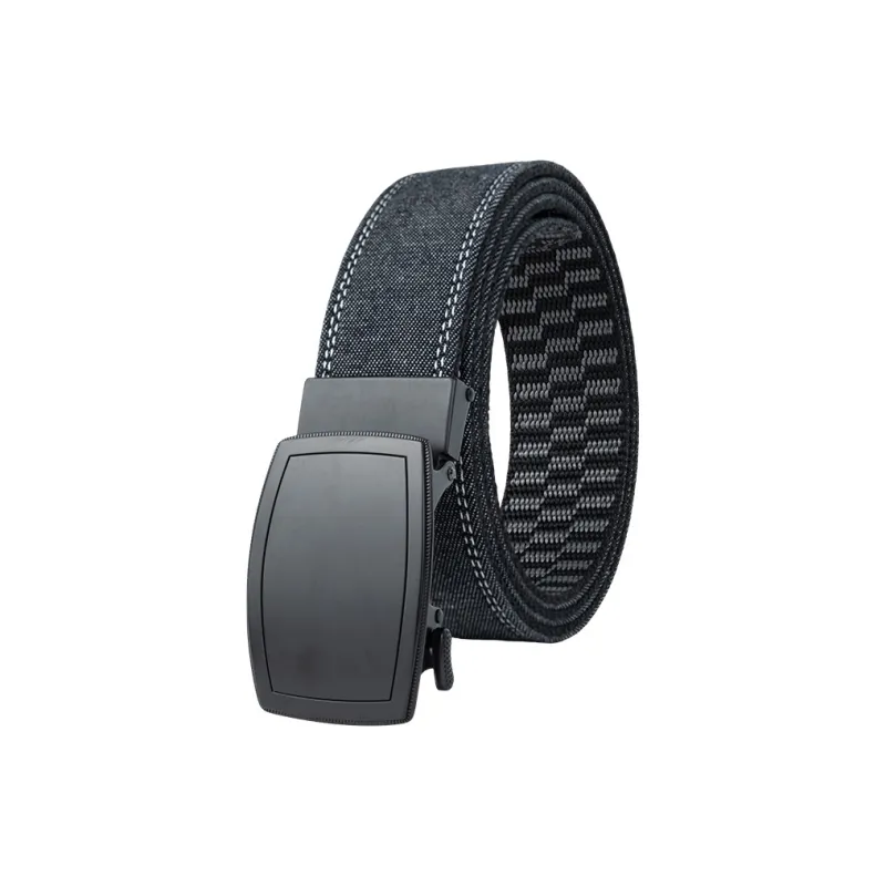NINE NAIL Nine Section Spike Peaceful Life Buckle Denim Color Scheme Canvas Men's Belt Men's Width  3.5cm-1