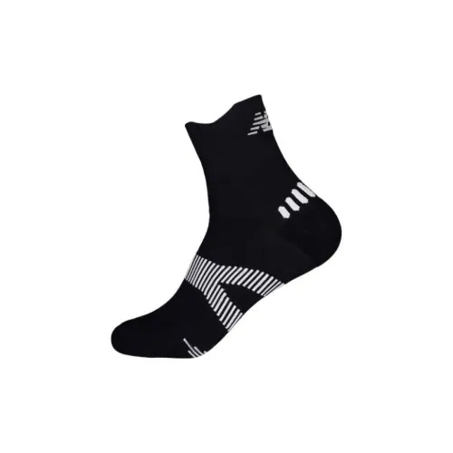 New Balance Mid Calf Socks Unisex 1 Pack Black