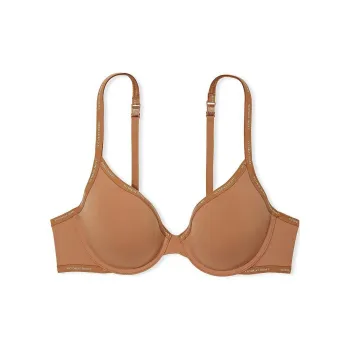 Victoria's Secret THE T-SHIRT Lightly-Lined Full Coverage Bra/Toffee Bra Women's Khaki