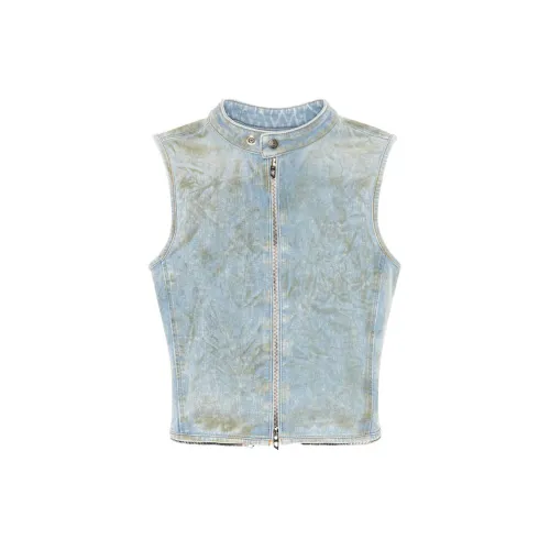 DIESEL De-Nata-Fse Denim Sleeveless Top