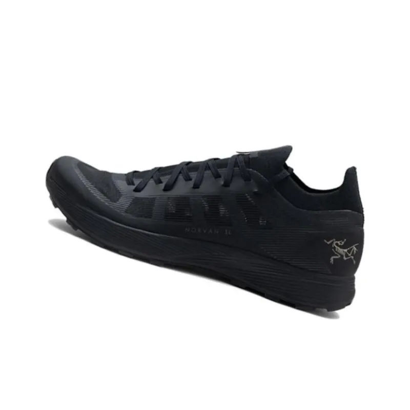 Arcteryx Norvan VT2 Cushioned Slip-Resistant Low-Top Outdoor Shoes Men's Black-2