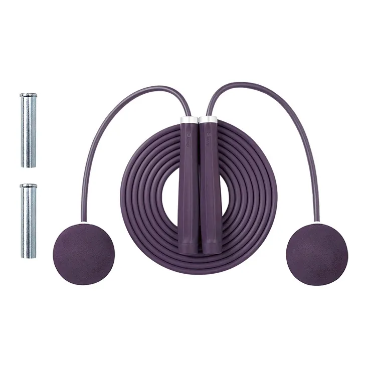 Keep Aerobic Fat Reduction Non Countable Jump Ropes Fitness Crowd ABS Aluminum Handle PVC Rope EVA Ball 3m-6