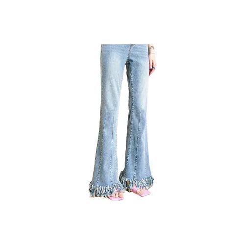 ELF SACK Jeans Women's Denim Blue