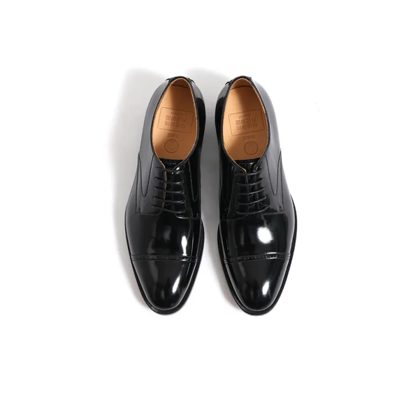 IGESHI Dress Shoes Men Low Top Apricot-3