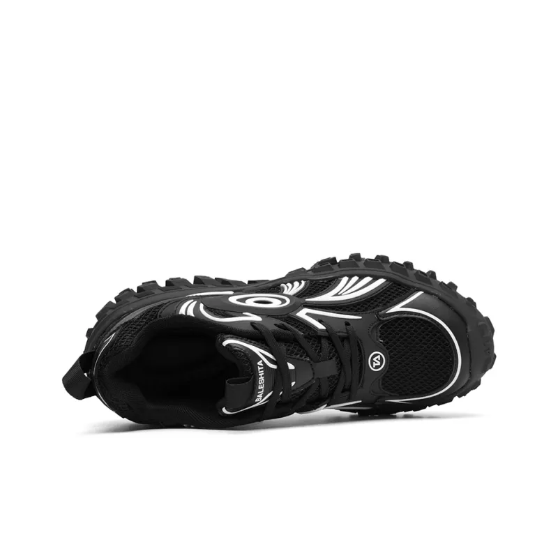 Legaco Chicken Cushioning, Abrasion Resistant, Breathable, Height Increasing Low Top Chunky Sneakers Unisex Box-5