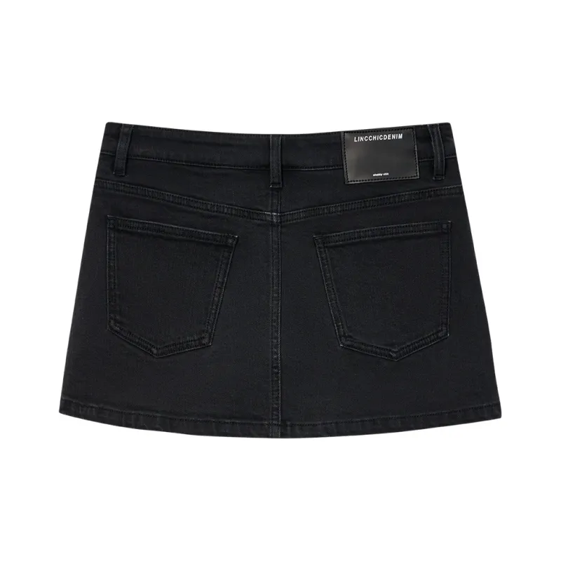 LINCchic Denim Short Skirts Women's-1