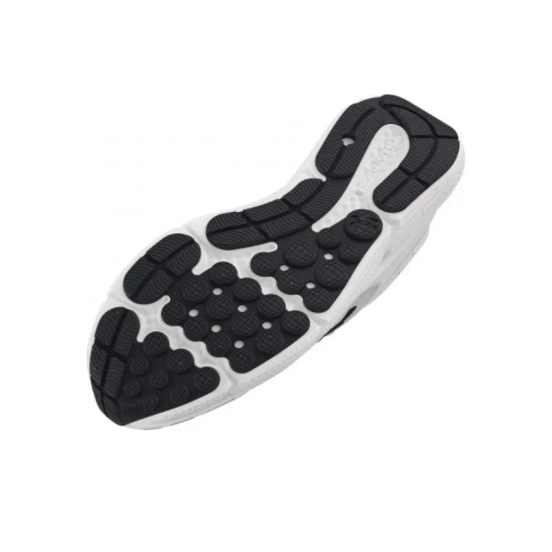Under Armour Cushioning, Wear Resistant Low Top Running Shoes Unisex White-4