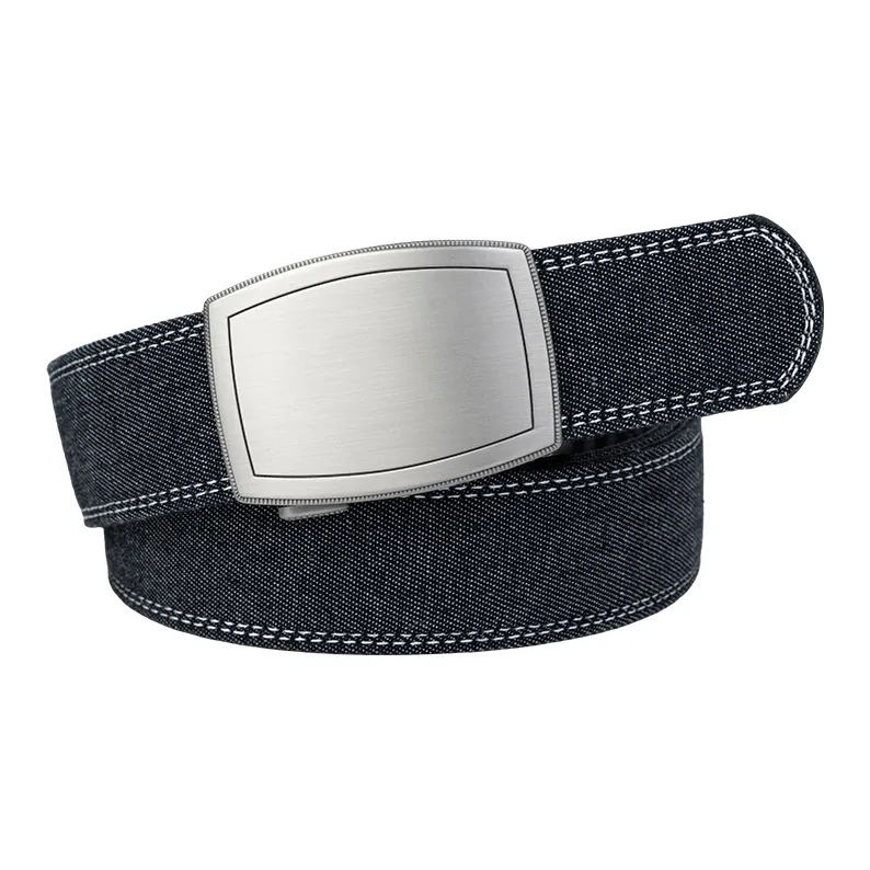 NINE NAIL Nine Section Spike Peaceful Life Buckle Denim Color Scheme Canvas Men's Belt Men's Width  3.5cm-12