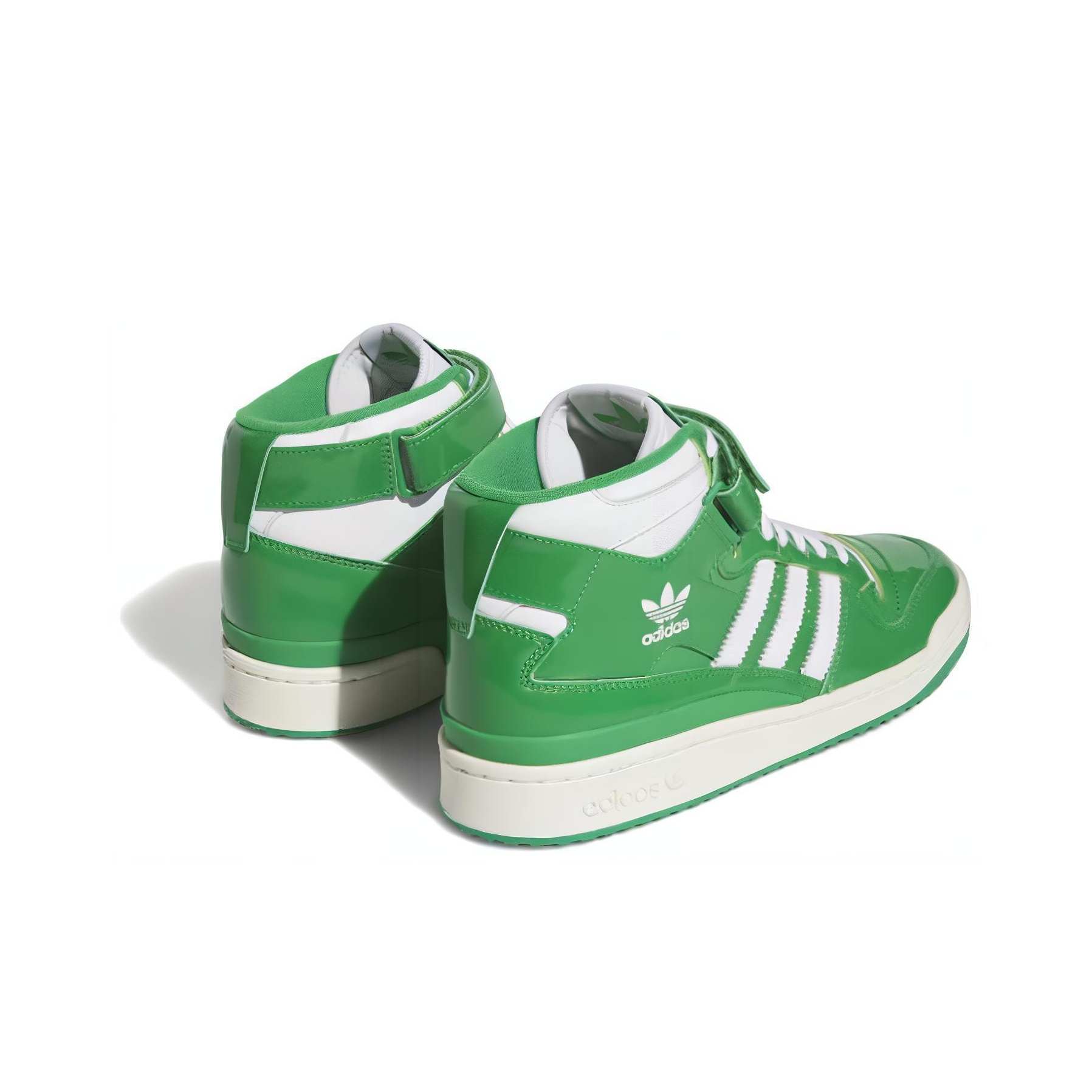 Forum Adidas Originals Mid 'Green White' - POIZON