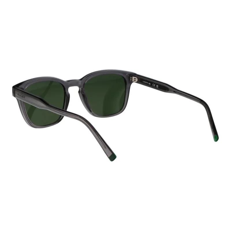 LACOSTE Acetate Square Sunglasses Men's Gray-2