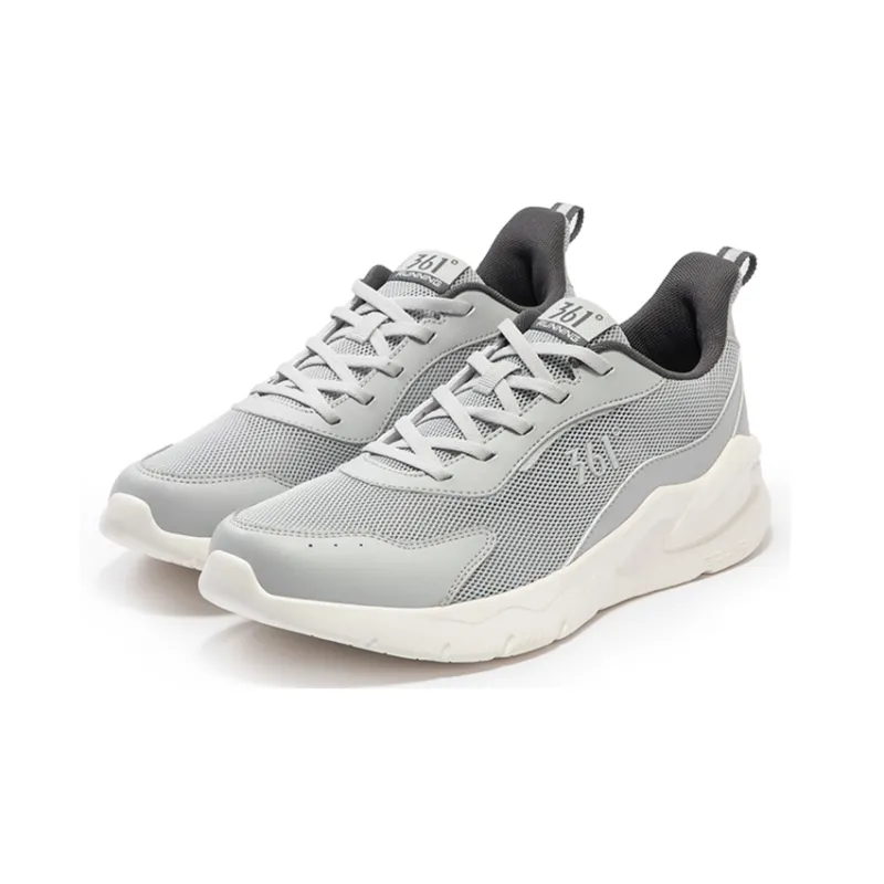 361° Blade Cushioning, Slip Resistant, Abrasion Resistant, Breathable Low Top Running Shoes Men's Photon Gray-2