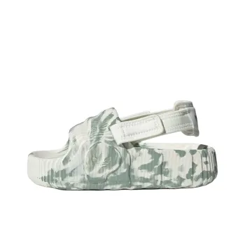 Adilette 22 Women's Adidas Originals Xlg Slide 'Off White Silver Green' Women's