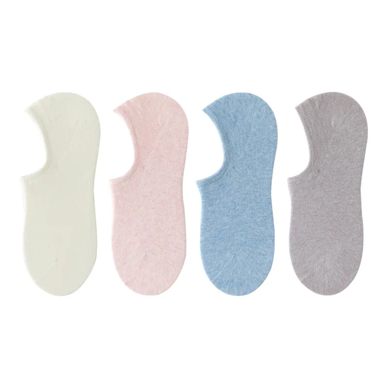 XXLLG Spring And Fall No-Show Socks Women's 4 Pack-5