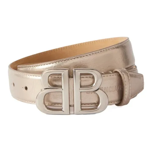 Balenciaga Bb Logo Buckle Belt
