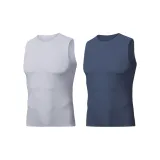 [2 Pack]Light Gray+Gray Blue