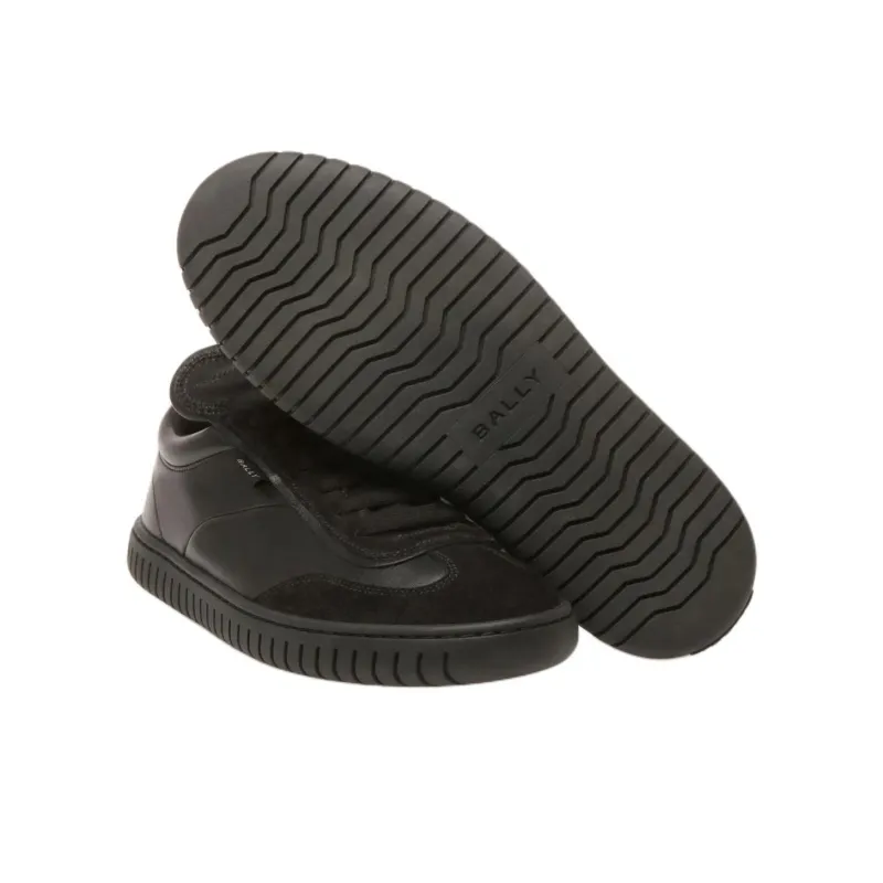 BALLY Player Lace-up Leather Sneakers-4