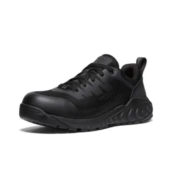 KEEN Arvada ESD Cushioned Slip Resistant Low Top Casual Shoes Men's Black